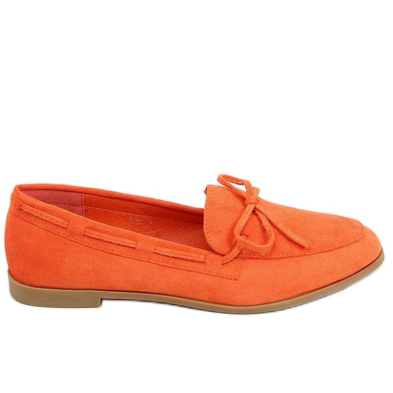 Orange classic women's moccasins 3394 Orange