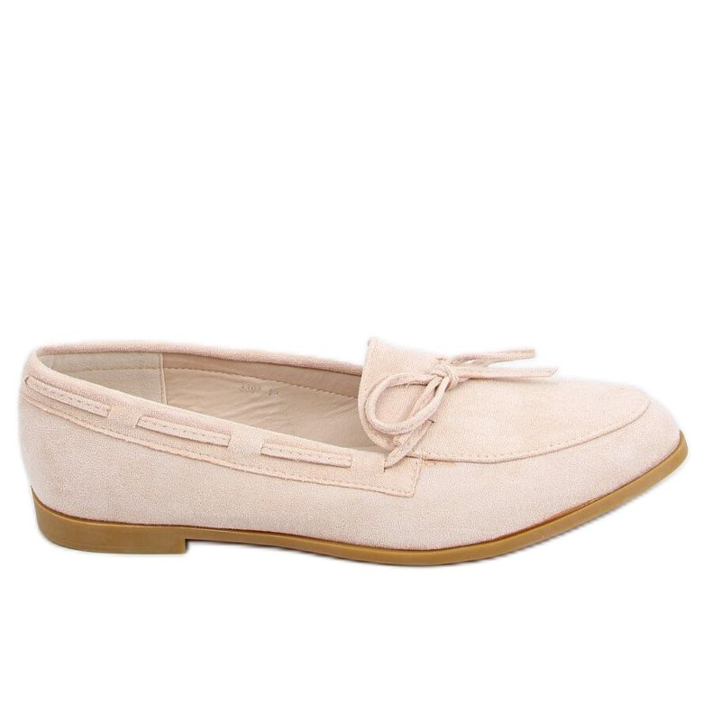 Classic women's loafers beige 3394 Beige
