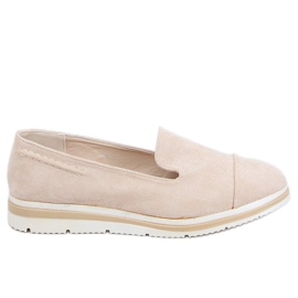 High-soled loafers 5836 Beige