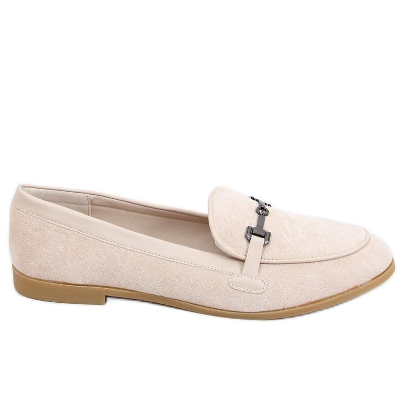 Women's beige loafers 8742 Beige Women's beige loafers 8742 Beige
