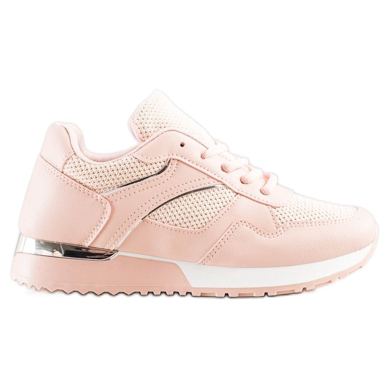 SHELOVET Stylish Sneakers For Spring pink