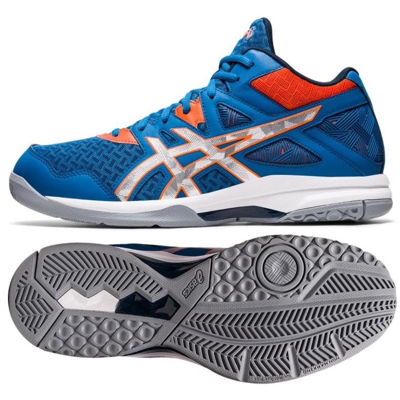 Asics GEL-TASK Mt 2 M 1071A036 400 volleyball shoes multicolored blue