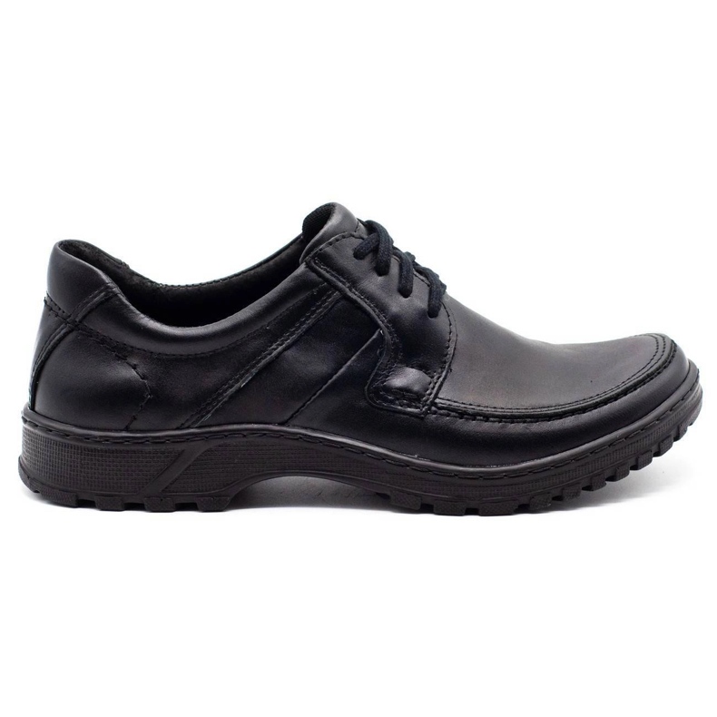 KOMODO Leather men's shoes 853 black
