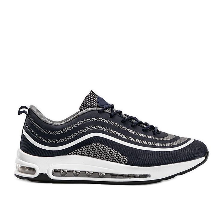 Keyon navy blue men's sports sneakers