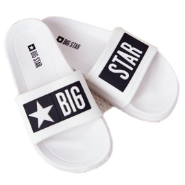 Children's Slippers Big Star DD374151 White Children's Slippers Big Star DD374151 White