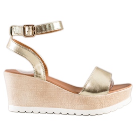 Seastar Classic Wedge Sandals golden