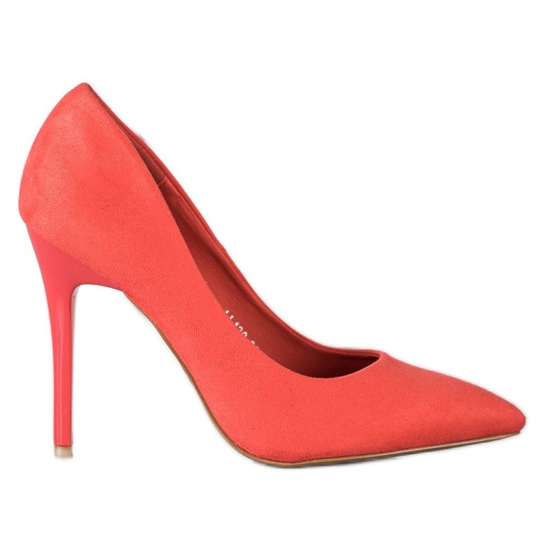 Kayla Classic Coral Heels red Kayla Classic Coral Heels red