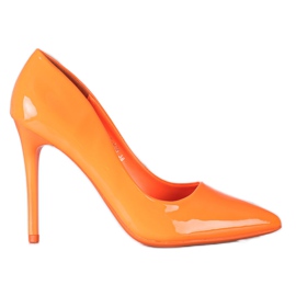 SHELOVET Fashion High Heels orange SHELOVET Fashion High Heels orange