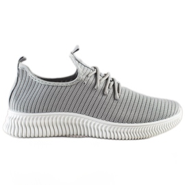 SHELOVET Comfortable Slip-On Sneakers grey