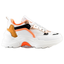 SHELOVET Fashionable Colorful Sneakers multicolored