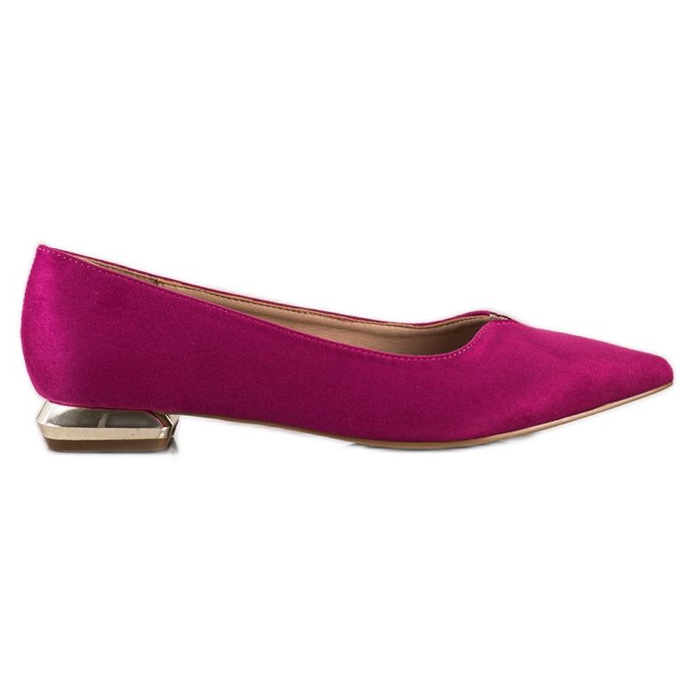 Filippo Pumps With Decorative Heel pink
