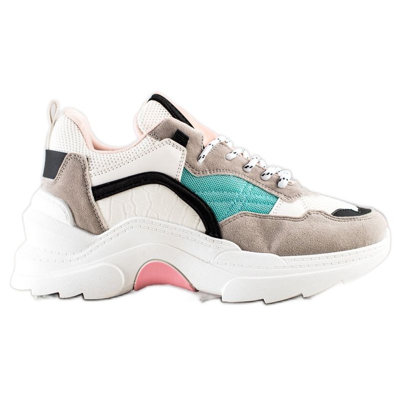 SHELOVET Fashionable Colorful Sneakers multicolored