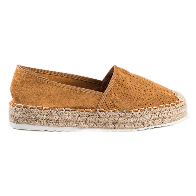 Seastar Openwork Espadrilles With Suede brown
