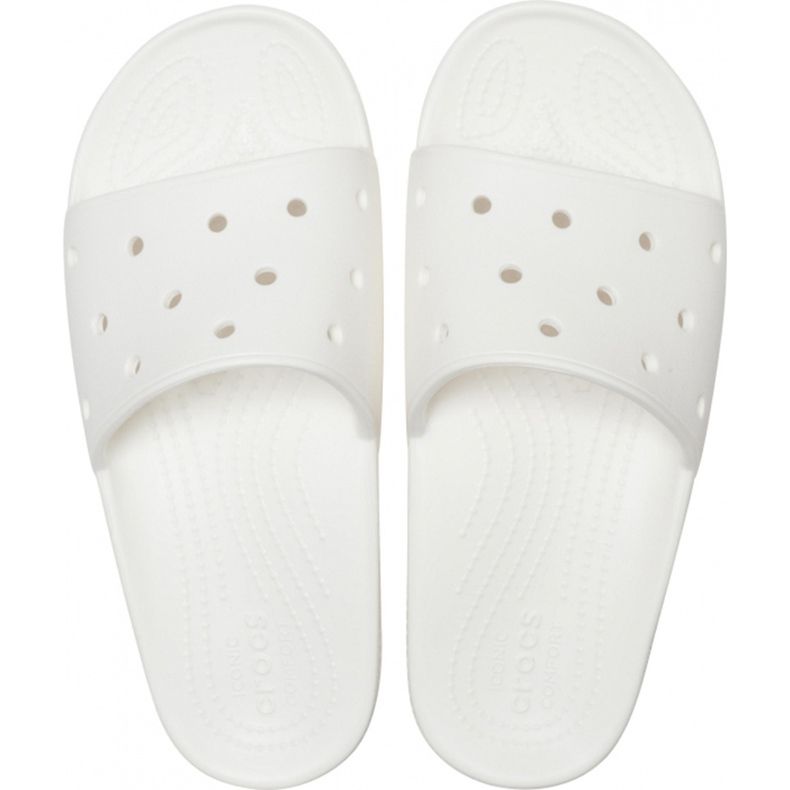 Crocs Classic Slide women's slippers white 206121 100