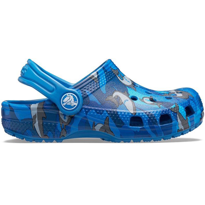 Crocs kids Classic Shark Clog blue 206147 4KI