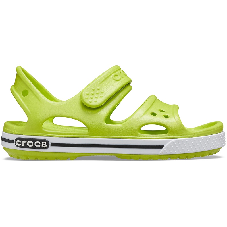 Crocs sandals for children Crocband Ii Sandal lime-black 14854 3T3 green
