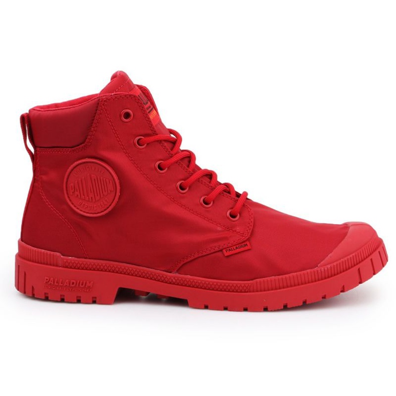 Shoes Palladium Pampa SP20 Cuff Waterproof 76835-614-M red