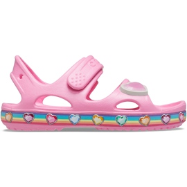 Crocs children's sandals Fun Lab Rainbow pink 206795 669 Crocs children's sandals Fun Lab Rainbow pink 206795 669