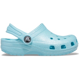 Crocs kids Classic Glitter Clog blue 205441 4O9
