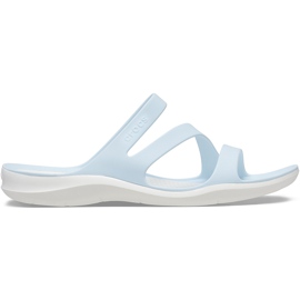 Crocs Women's Slippers Swiftwater blue-white 203998 4JQ