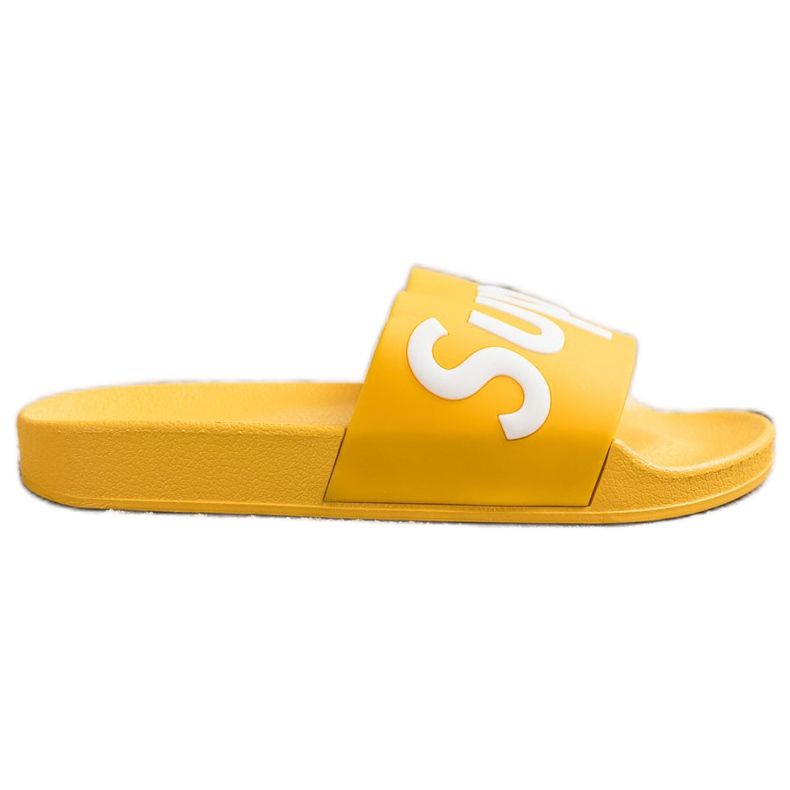 Seastar Super Rubber Slippers white yellow