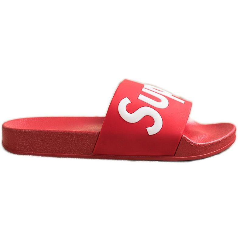 Seastar Super Rubber Slippers white red