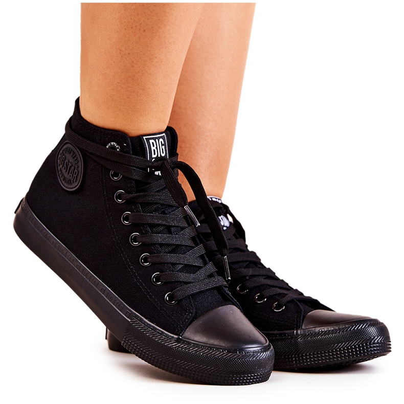 Women's High Sneakers Big Star FF274A170 Black Women's High Sneakers Big Star FF274A170 Black
