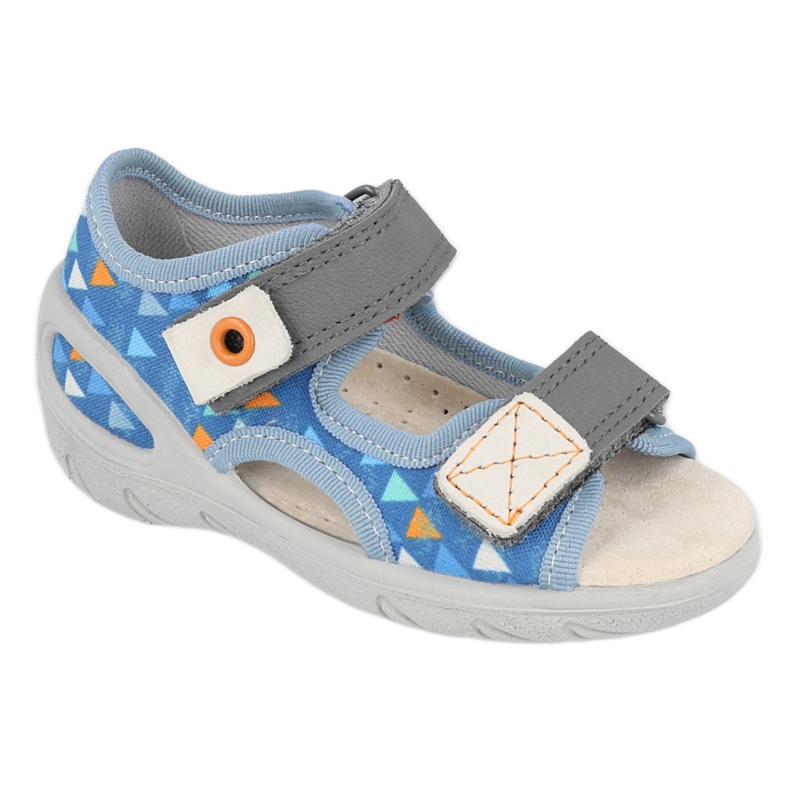 Befado children's shoes pu 065X158 blue multicolored
