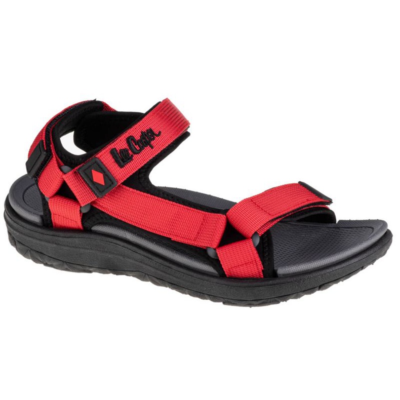 Lee Cooper Women's Sandals W LCW-21-34-0207L black red
