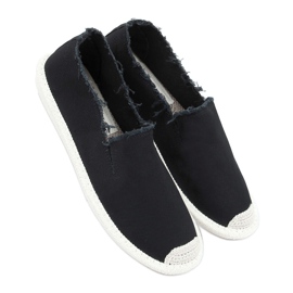 Black women's espadrilles 7105 Black