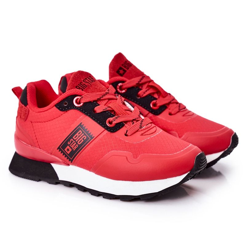 Children's Sport Shoes Memory Foam Big Star HH374173 Red