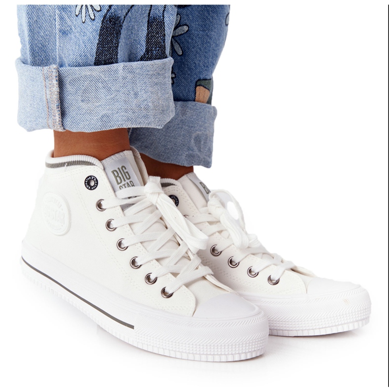Women's High Sneakers Big Star HH274149 White