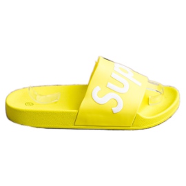 Seastar Super Rubber Slippers green yellow