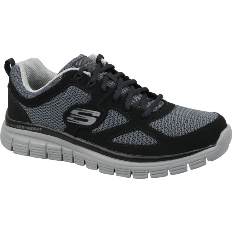 Skechers Burns Agoura M 52635-BKGY Shoe black