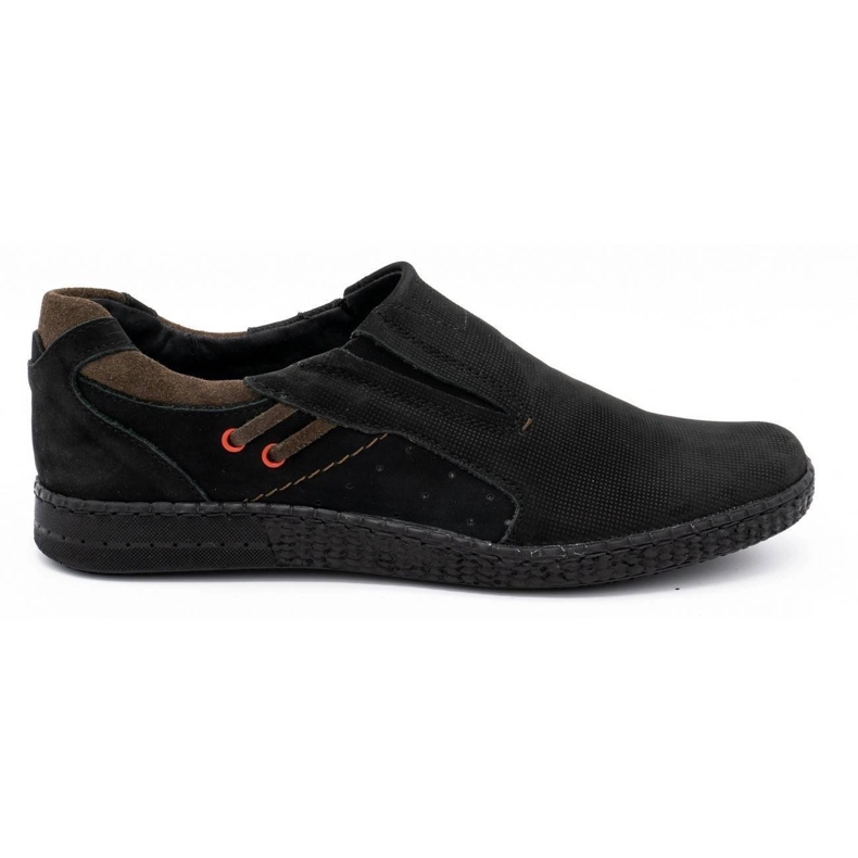 KOMODO Black men's loafers 862L