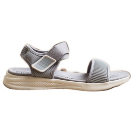 Evento Comfortable Sandals With Velcro 20SD88-2022 grey Evento Comfortable Sandals With Velcro 20SD88-2022 grey