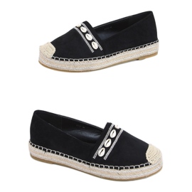 Black Espadrilles with shells 6771 Black Black Espadrilles with shells 6771 Black