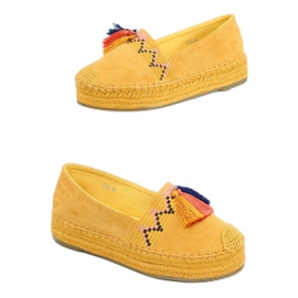 Honey fringed espadrilles 1735 Yellow Honey fringed espadrilles 1735 Yellow