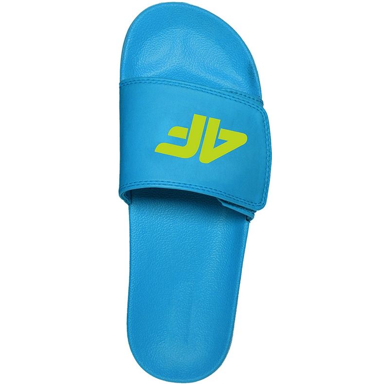 Slippers for boys 4F turquoise HJL21 JKLM004 35S blue