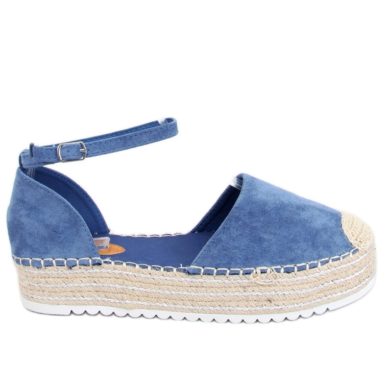 Espadrilles, blue sandals 2138 Blue Espadrilles, blue sandals 2138 Blue