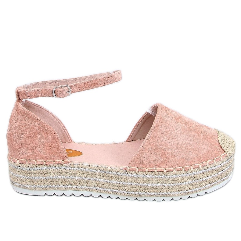 Espadrilles, sandals pink 2138 Pink
