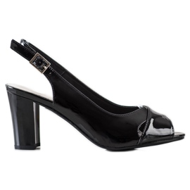 Patent Sergio Leone Sandals black