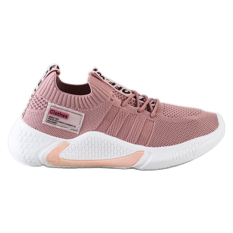 ARTIKER Pink White Off Sport Shoes