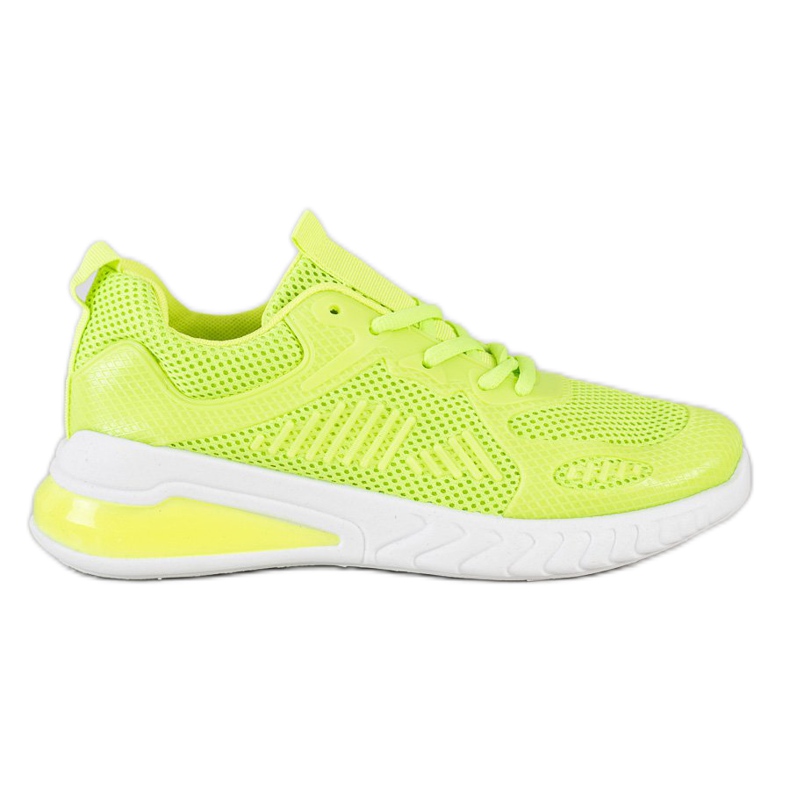 SHELOVET Openwork Sport Shoes green