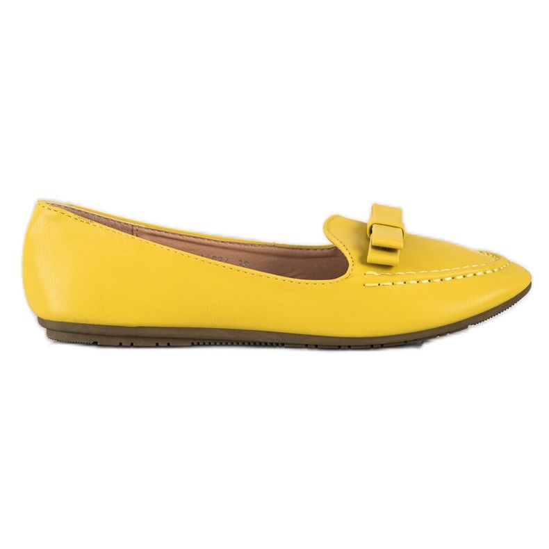 SHELOVET Yellow Lords With Eco Leather SHELOVET Yellow Lords With Eco Leather