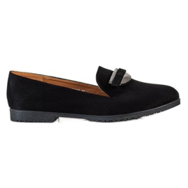 SHELOVET Elegant Lords With Cubic Zirconia black SHELOVET Elegant Lords With Cubic Zirconia black