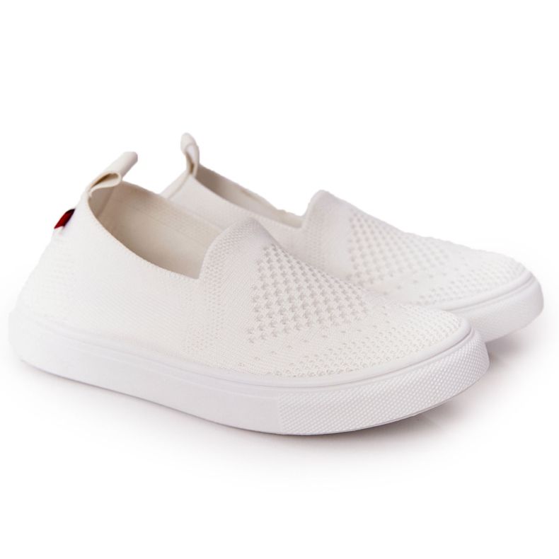 Children's Slip-On Big Star HH374105 White Slip-On Sneakers