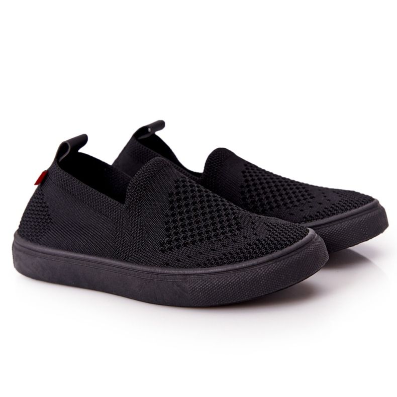 Children's Slip-On Big Star HH374107 Black Slip-On Sneakers Children's Slip-On Big Star HH374107 Black Slip-On Sneakers