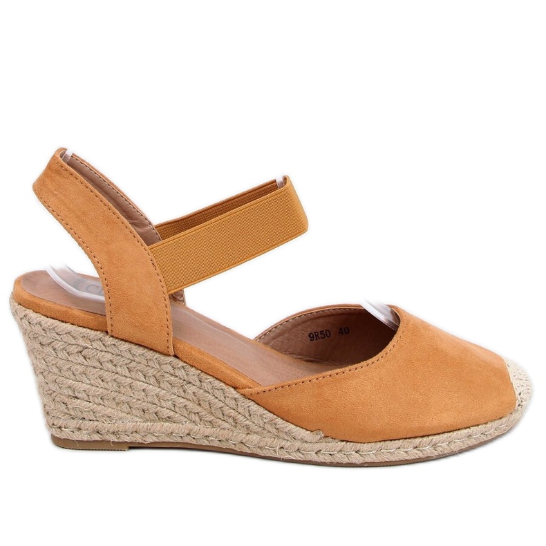 Espadrilles on wedge camel 9R50 Camel multicolored
