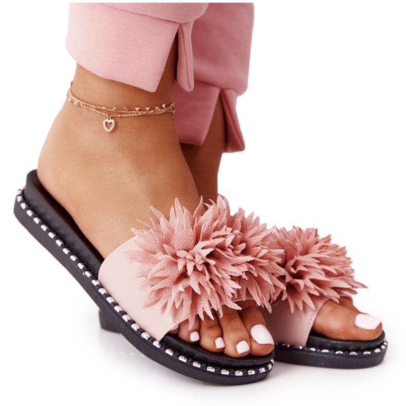 Rubber Slippers With Jets Vinceza 20-30101 Pink Rubber Slippers With Jets Vinceza 20-30101 Pink